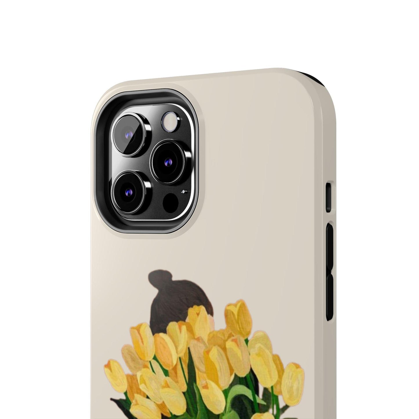 Golden Blooms: Femme Elegance Edition Tough Phone Cases