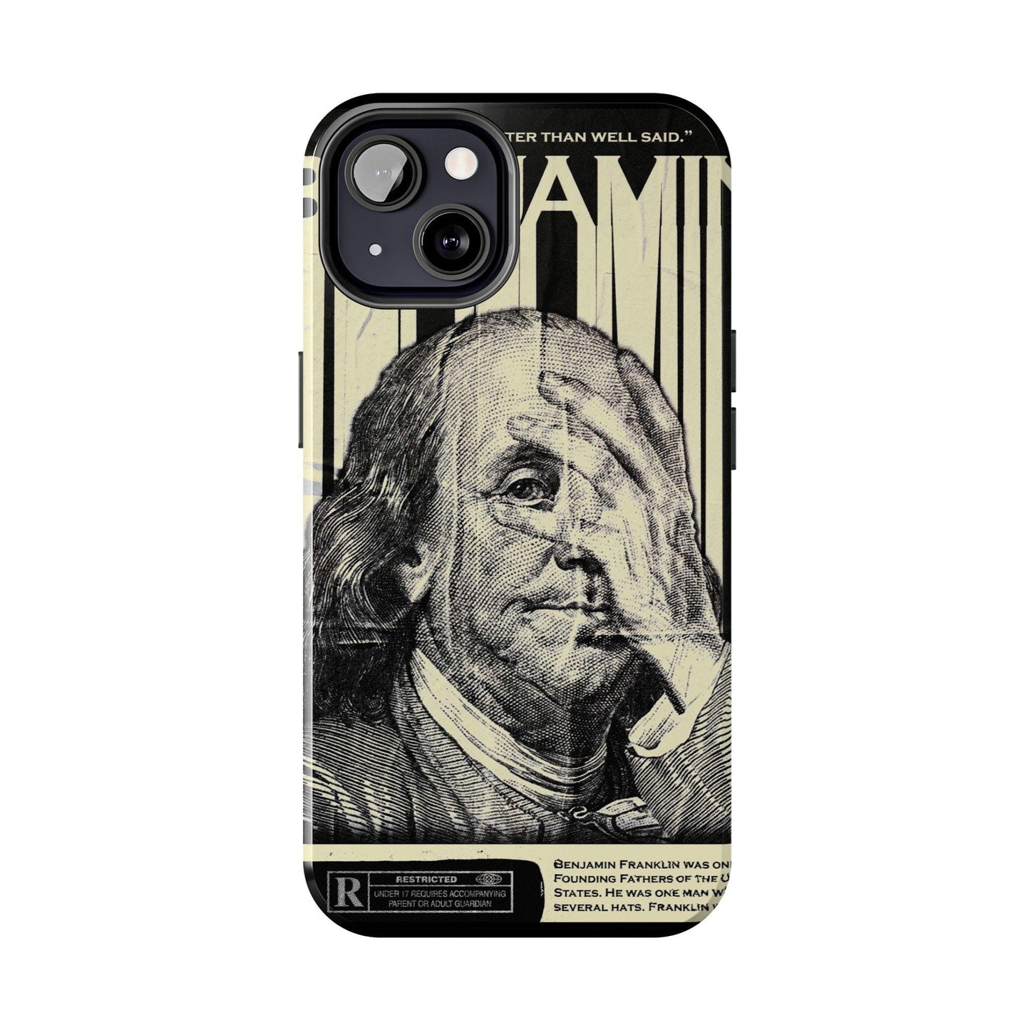 Franklin's Vision Remix Tough iPhone Cases