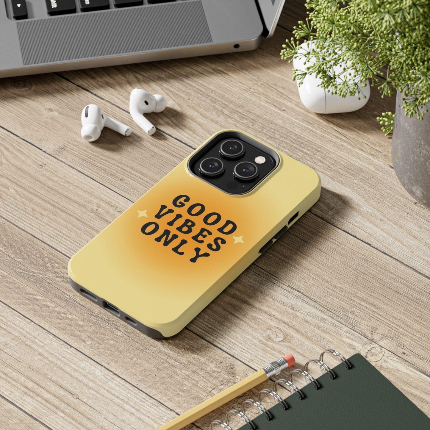 Sunshine Good Vibes Tough iPhone Cases