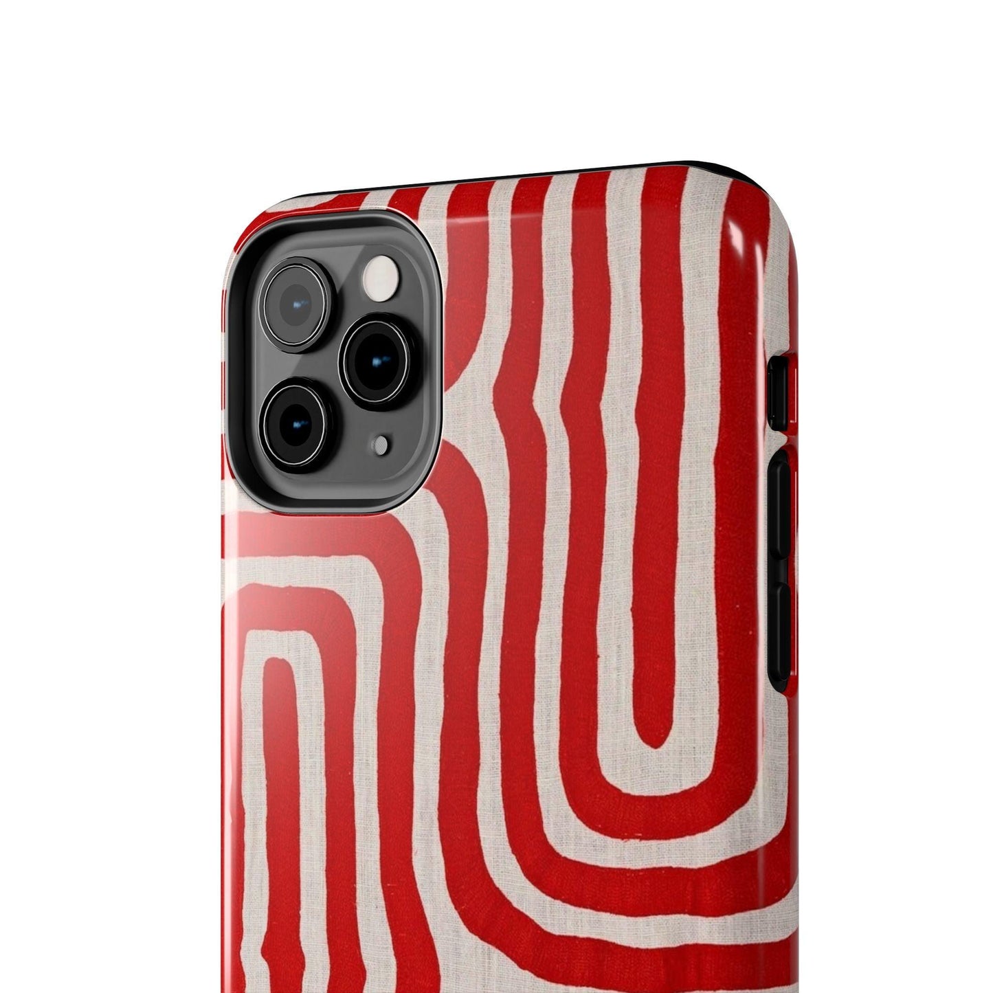 Scarlet Labyrinth Tough iPhone Cases