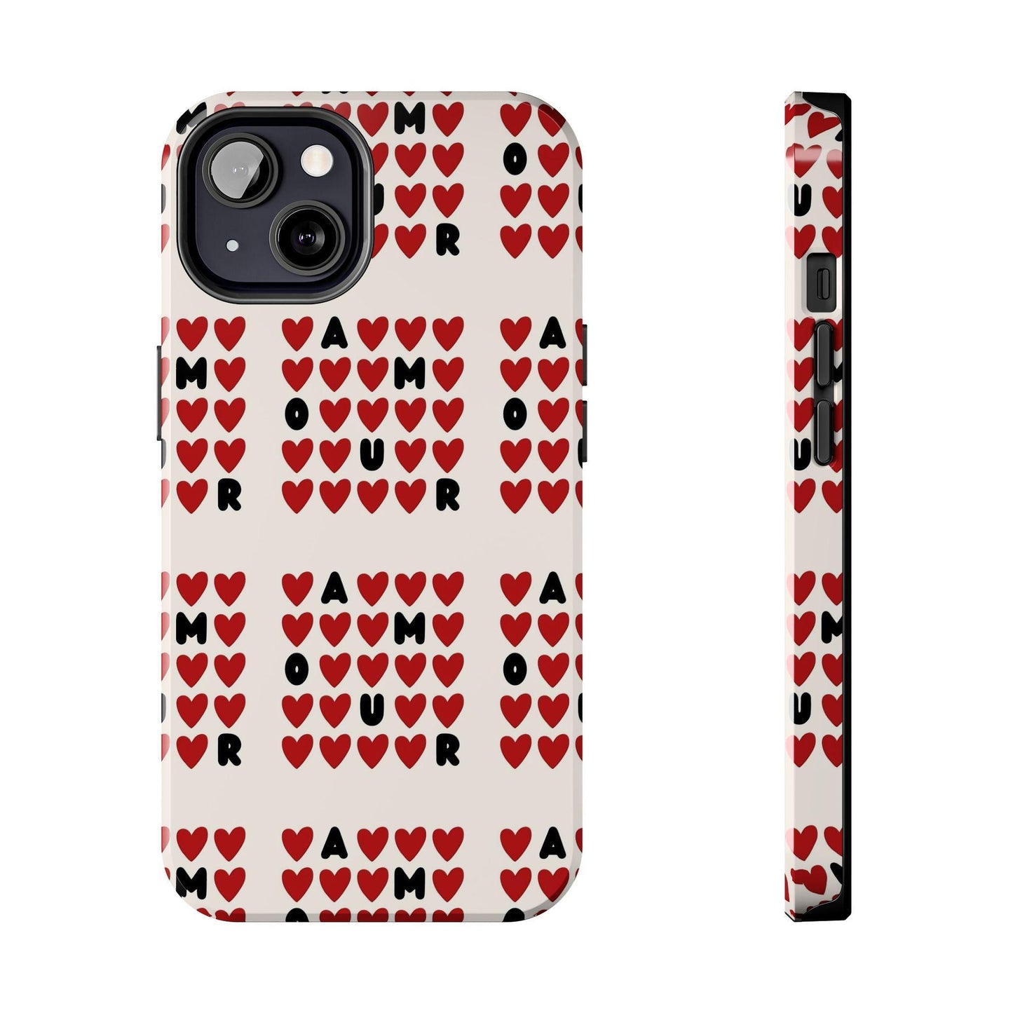 AMOUR Valentines iPhone Cases