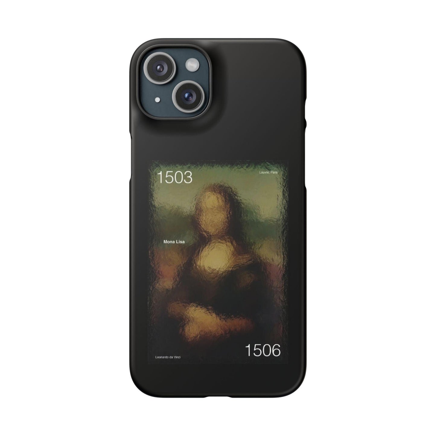 The Blurry Lisa iPhone Snap Cases