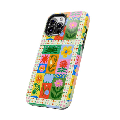 Flower Garden Paradise Tough iPhone Cases