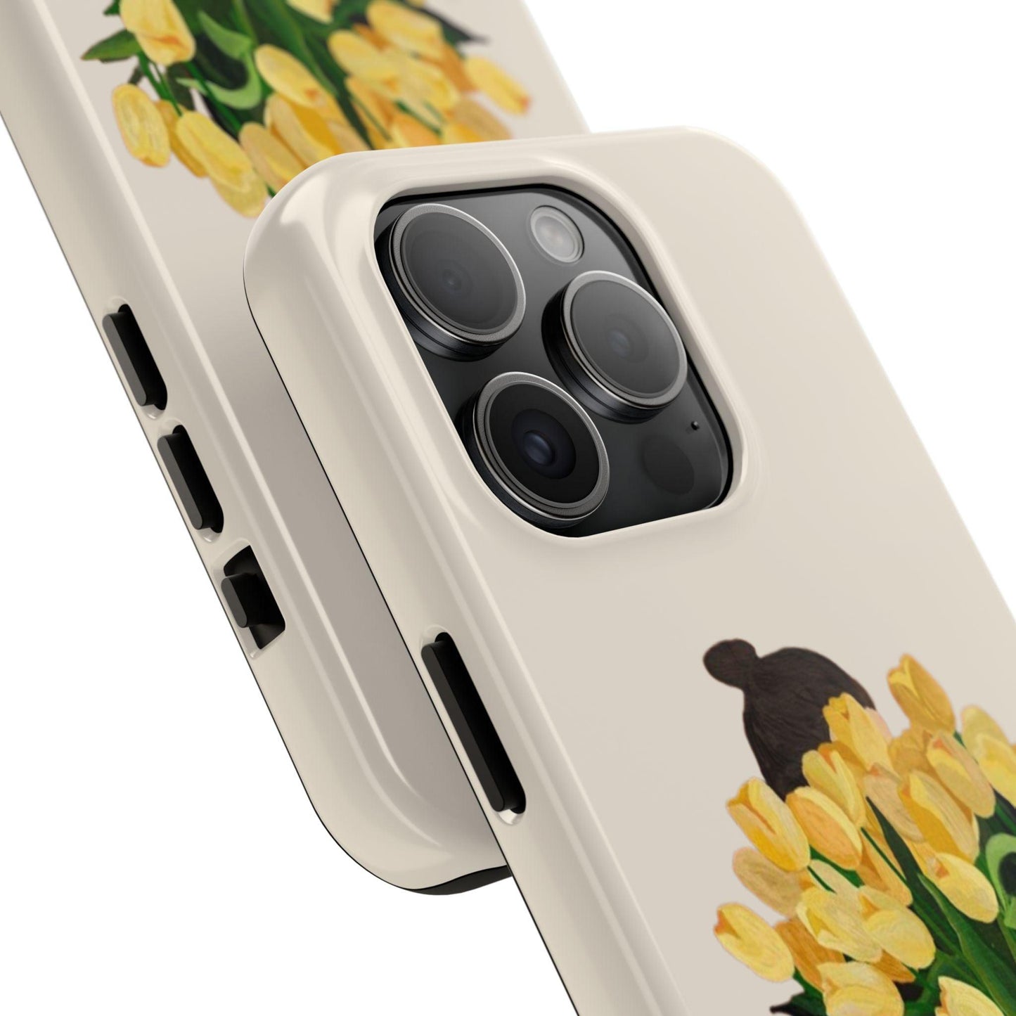 Golden Blooms: Femme Elegance Edition Tough Phone Cases