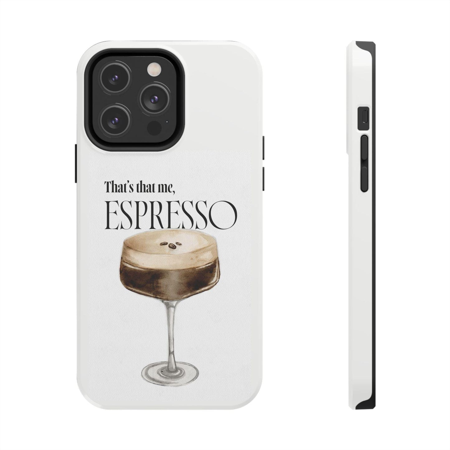 Espresso Martini Tough iPhone Cases