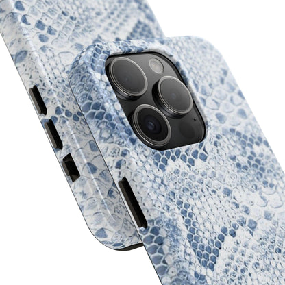 Frostbite Python Mist Tough iPhone Cases