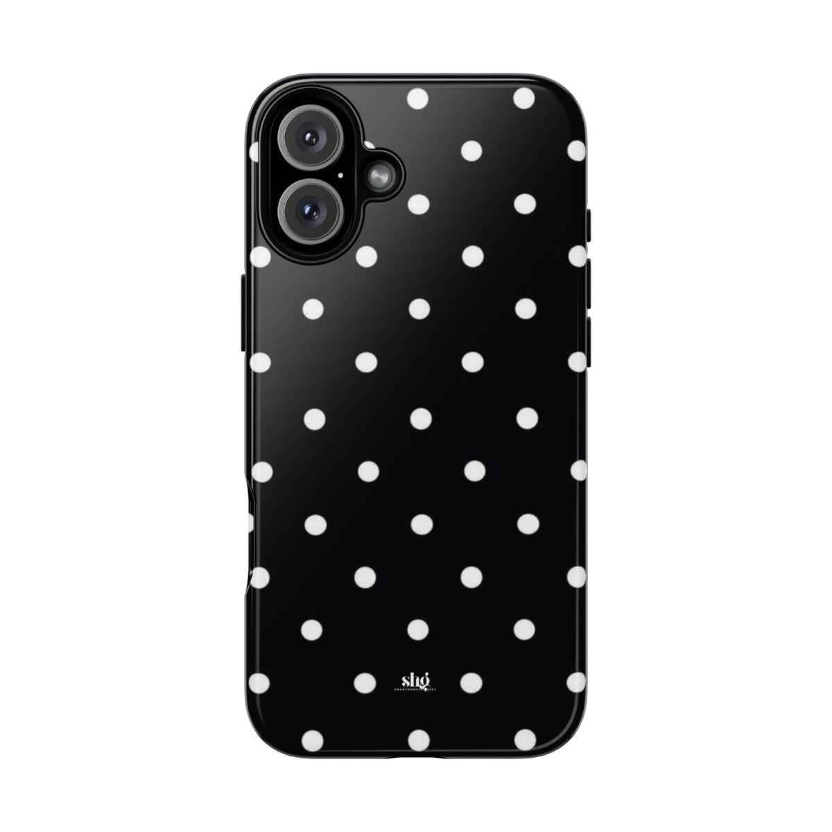 Classic Black Polka Dot Phone Case