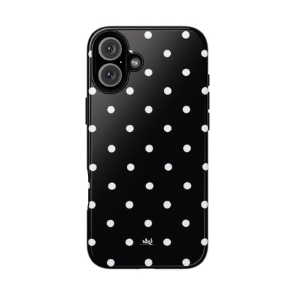 Classic Black Polka Dot Phone Case