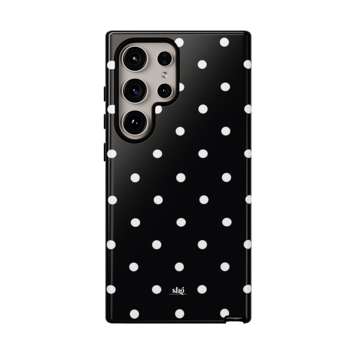 Classic Black Polka Dot Phone Case