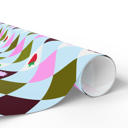 Berry Froggy Gift Wrap