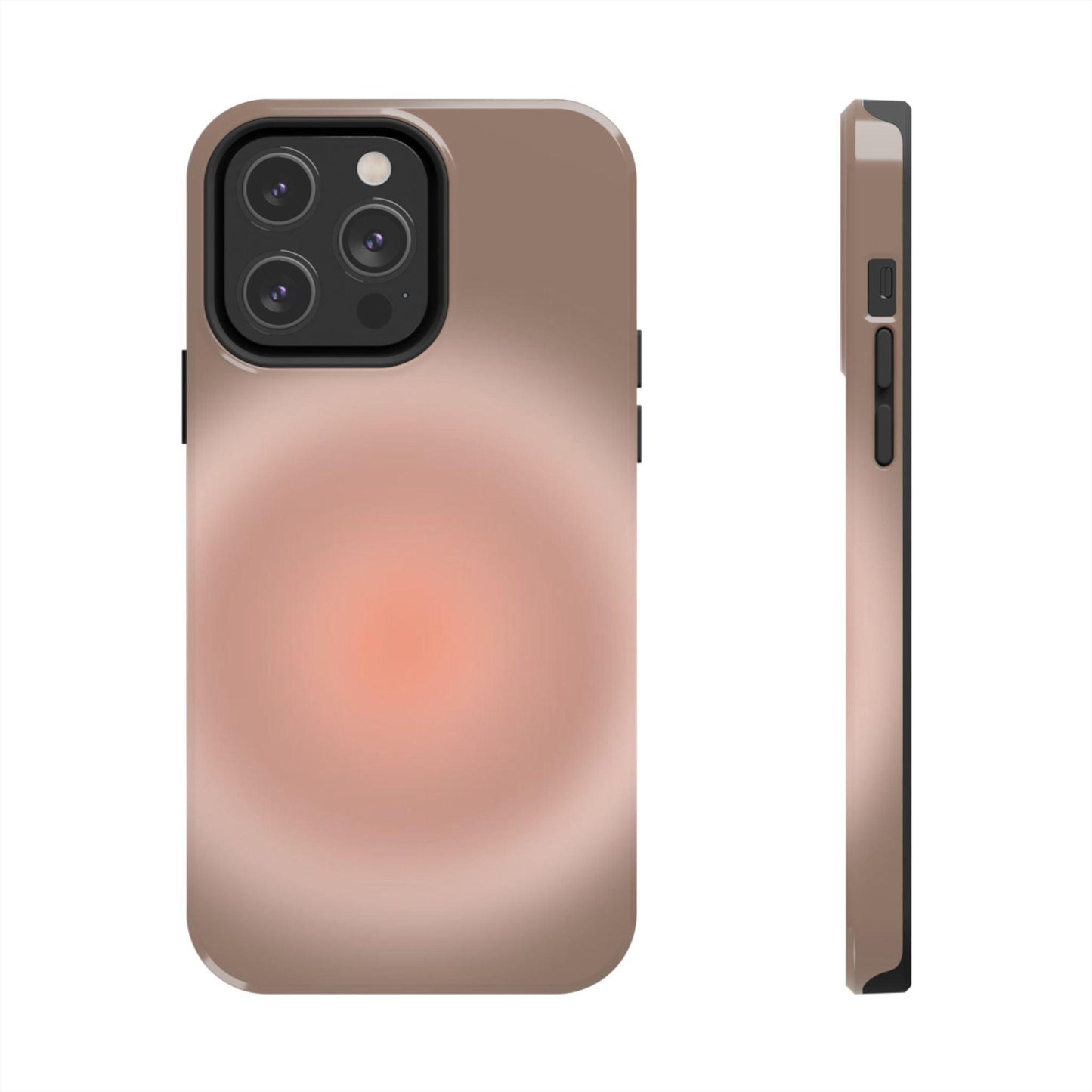 Taupe Aura Tough iPhone Cases