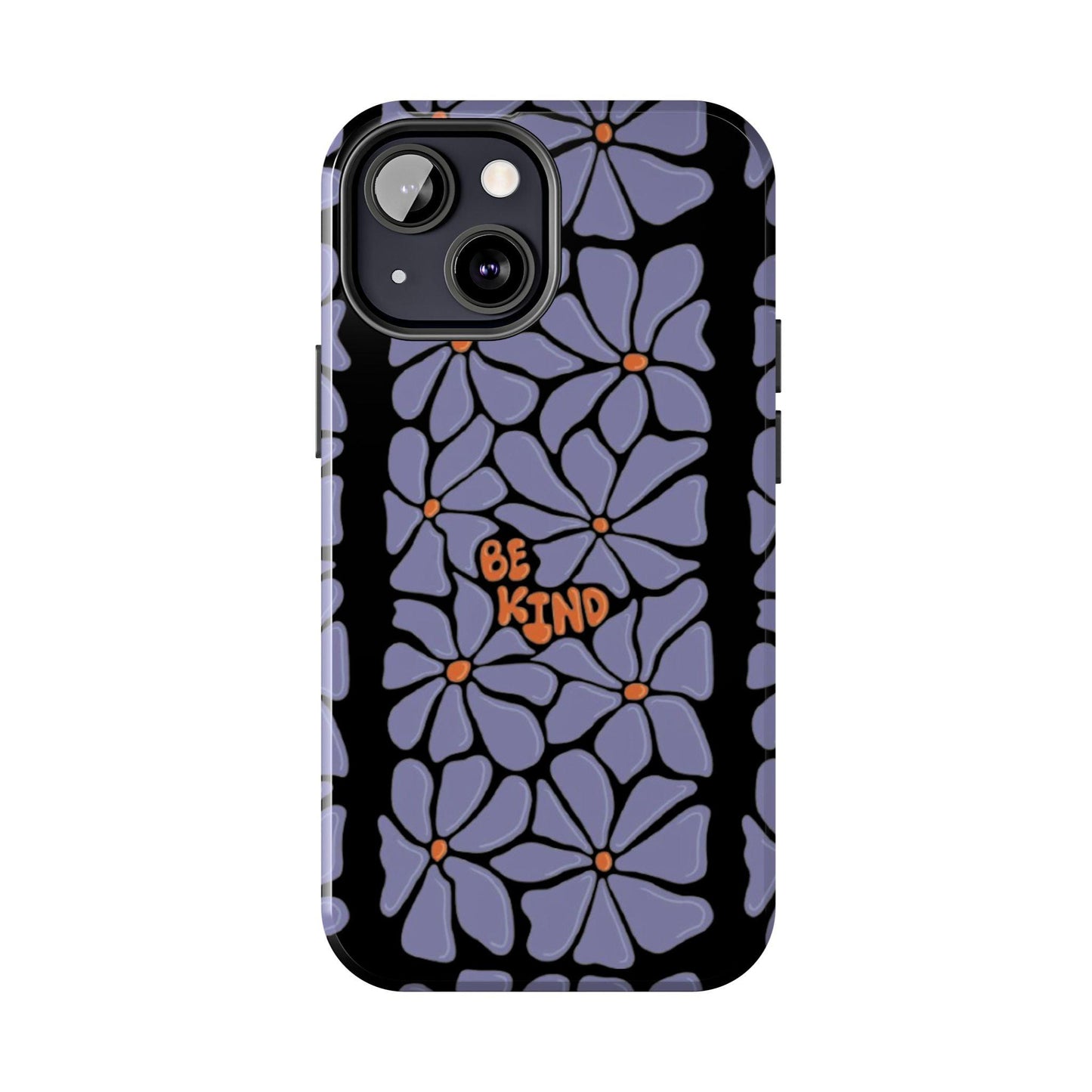 Be Kind Floral Tough iPhone Cases