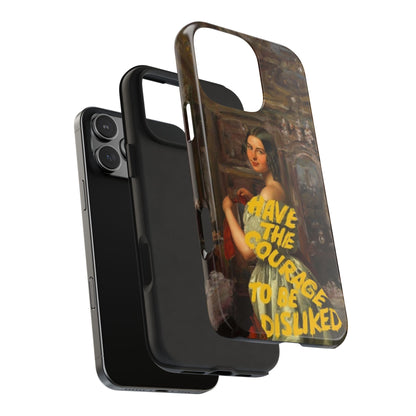 Victorian Art Twist - Have Courage - iPhone Cases