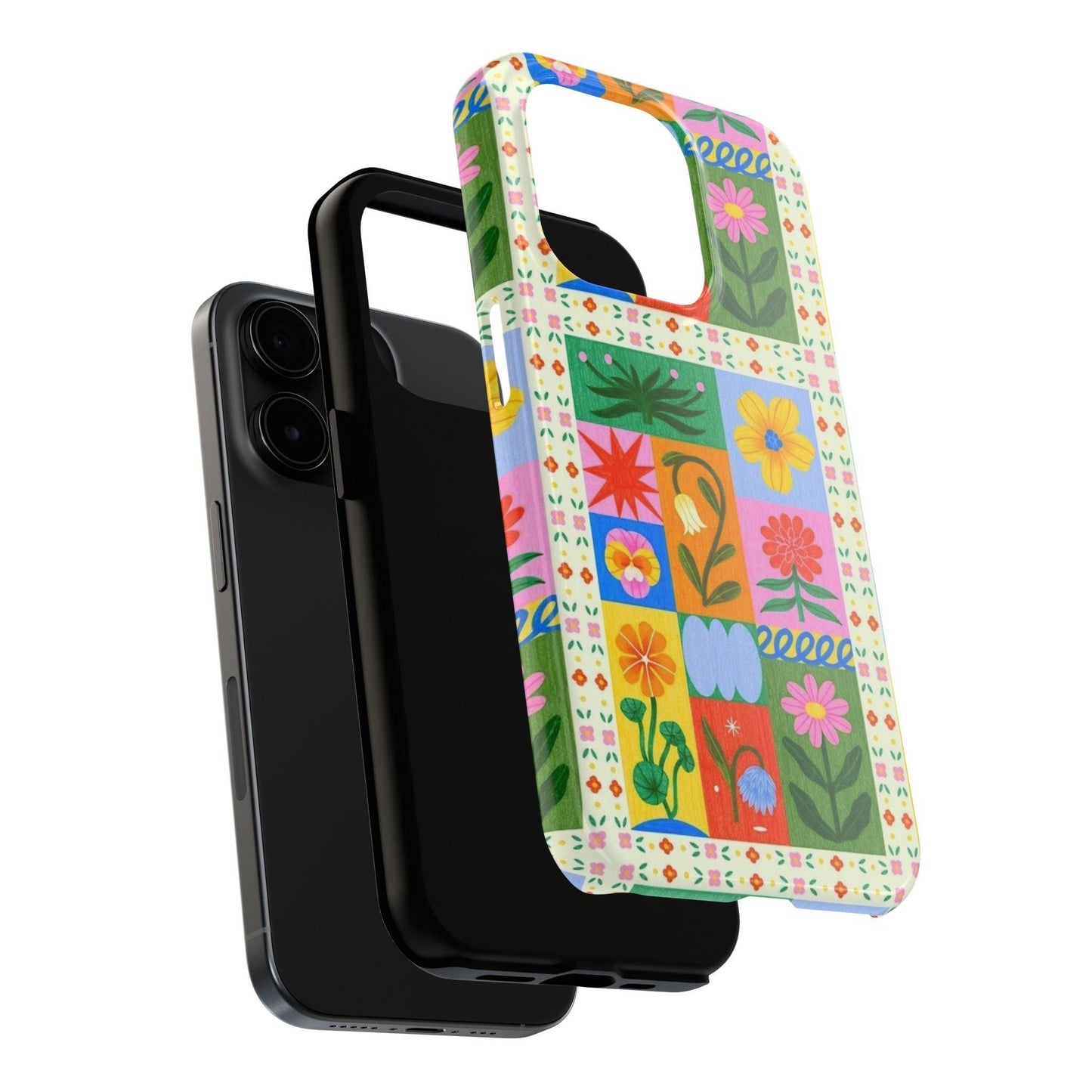 Flower Garden Paradise Tough iPhone Cases