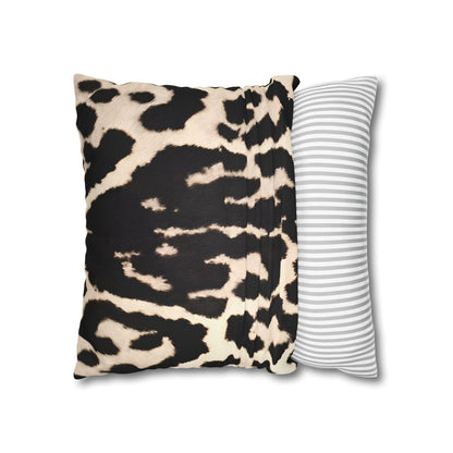 Animal Print Cushion Cover - Spun Polyester Square Pillowcase