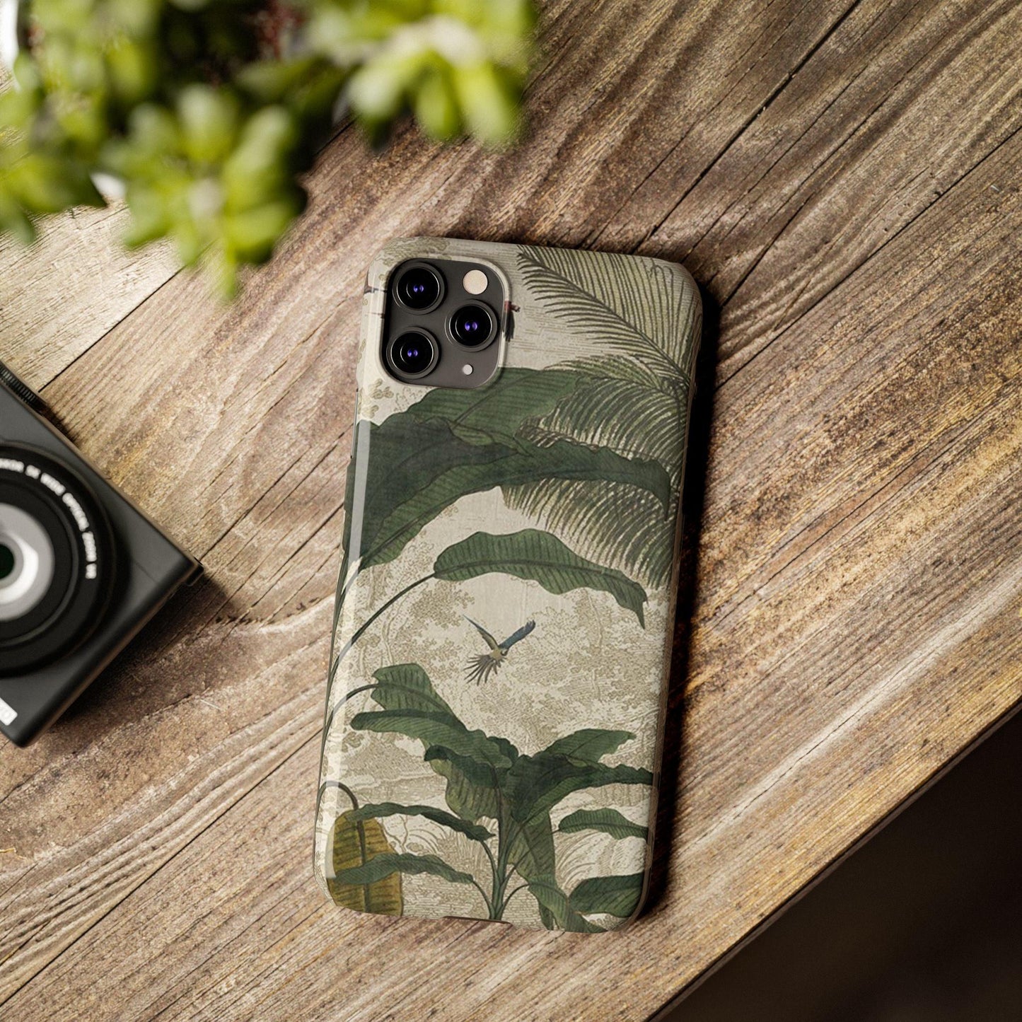 Tropical Paradise Vintage Charm iPhone Cases