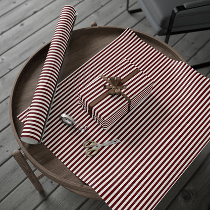 The Noël Stripe Gift Wrapping Paper Roll