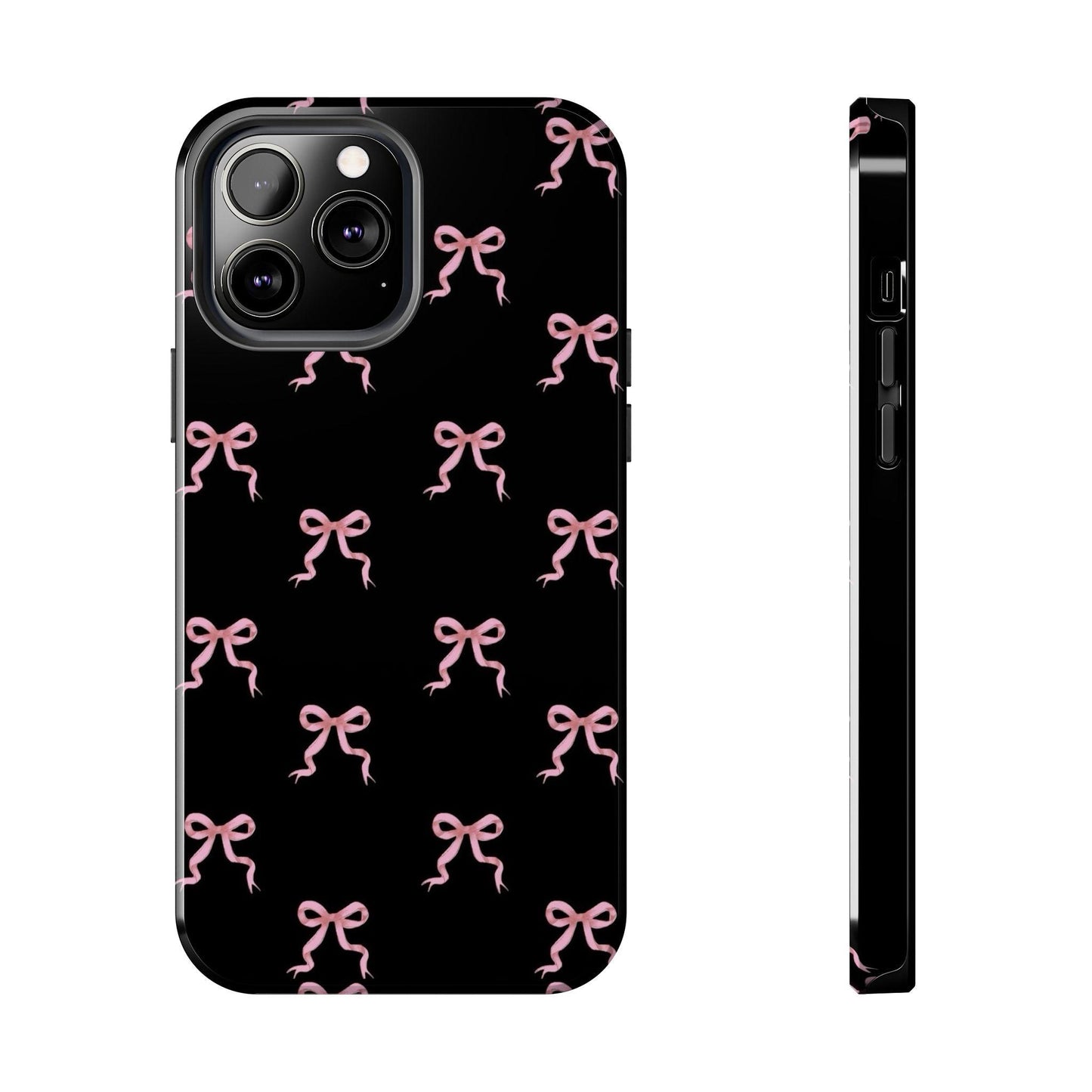 Pink Ribbon Charm iPhone Tough Case