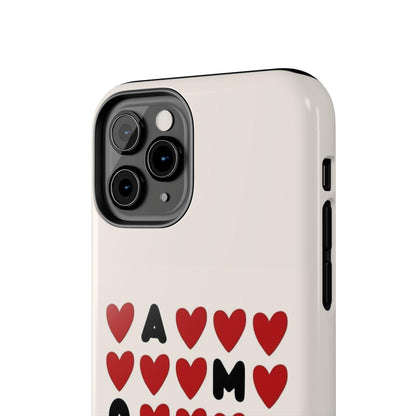 Amour Valentines Hearts Tough iPhone Cases