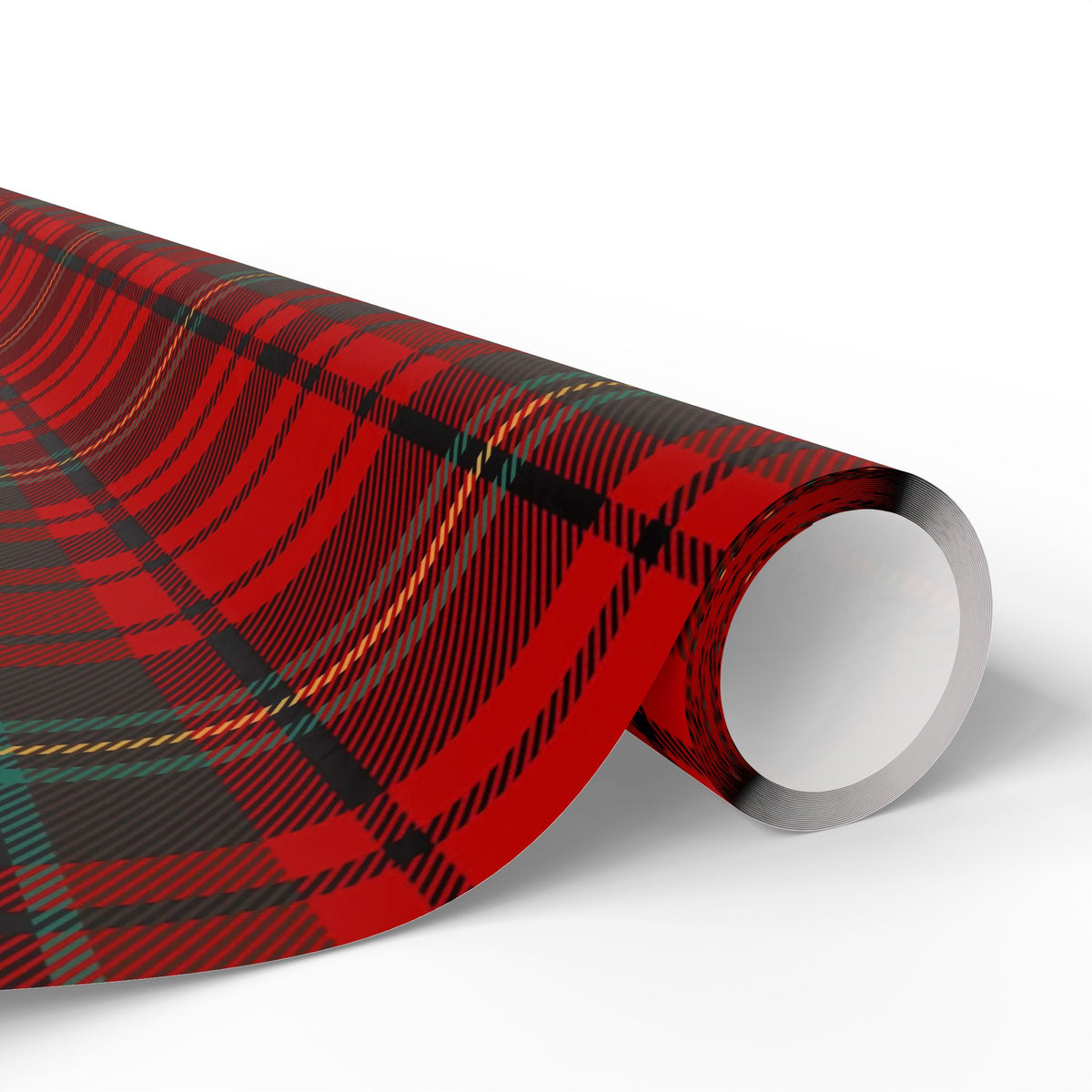 Merry & Plaid Gift Wrap