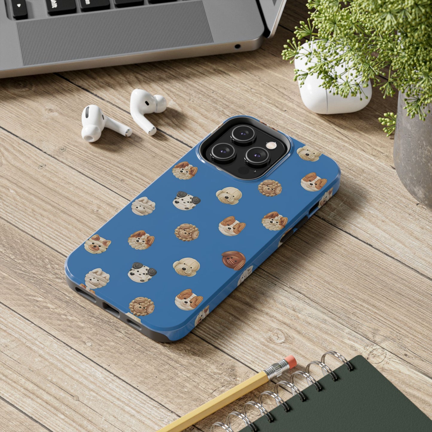 Cute Dog Faces Tough Phone Case - Durable Pet Lover Accessory