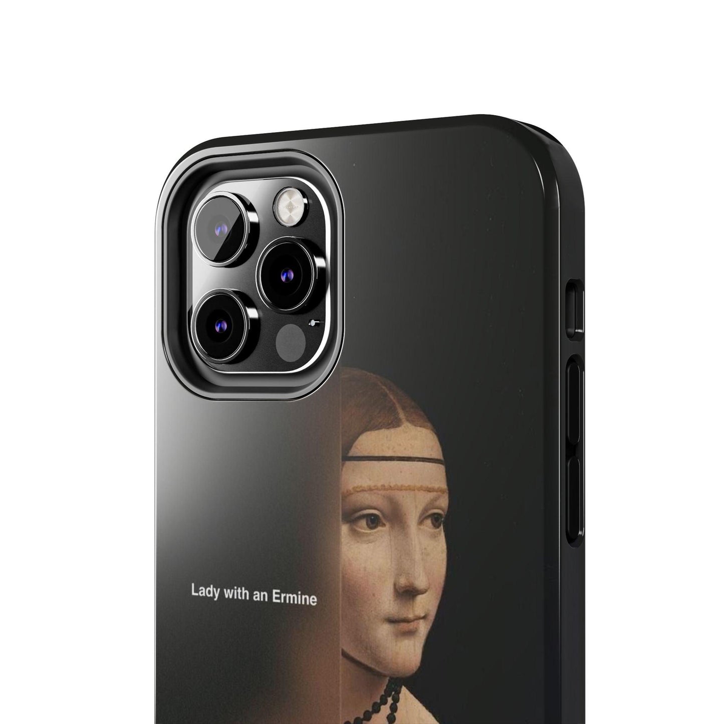 Da Vinci's Ermine Elegance Tough iPhone Cases