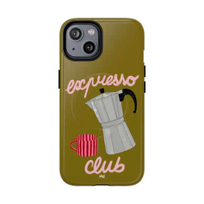 Espresso Club MagSafe Phone Case