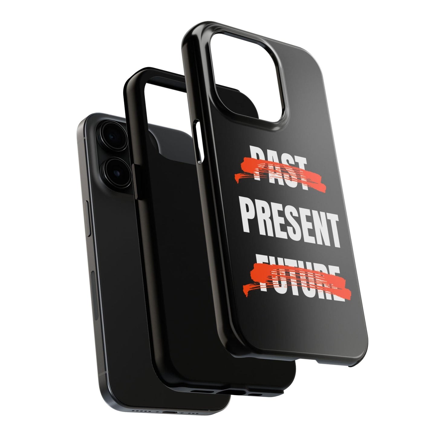 Past Present Future Tough iPhone Cases