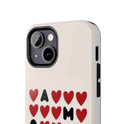 Amour Valentines Hearts Tough iPhone Cases