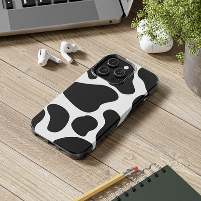 Moo-dern Elegance Tough iPhone Cases