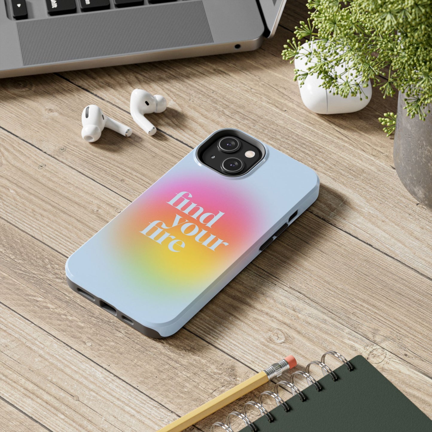 Fine Your Fire Aura iPhone Cases