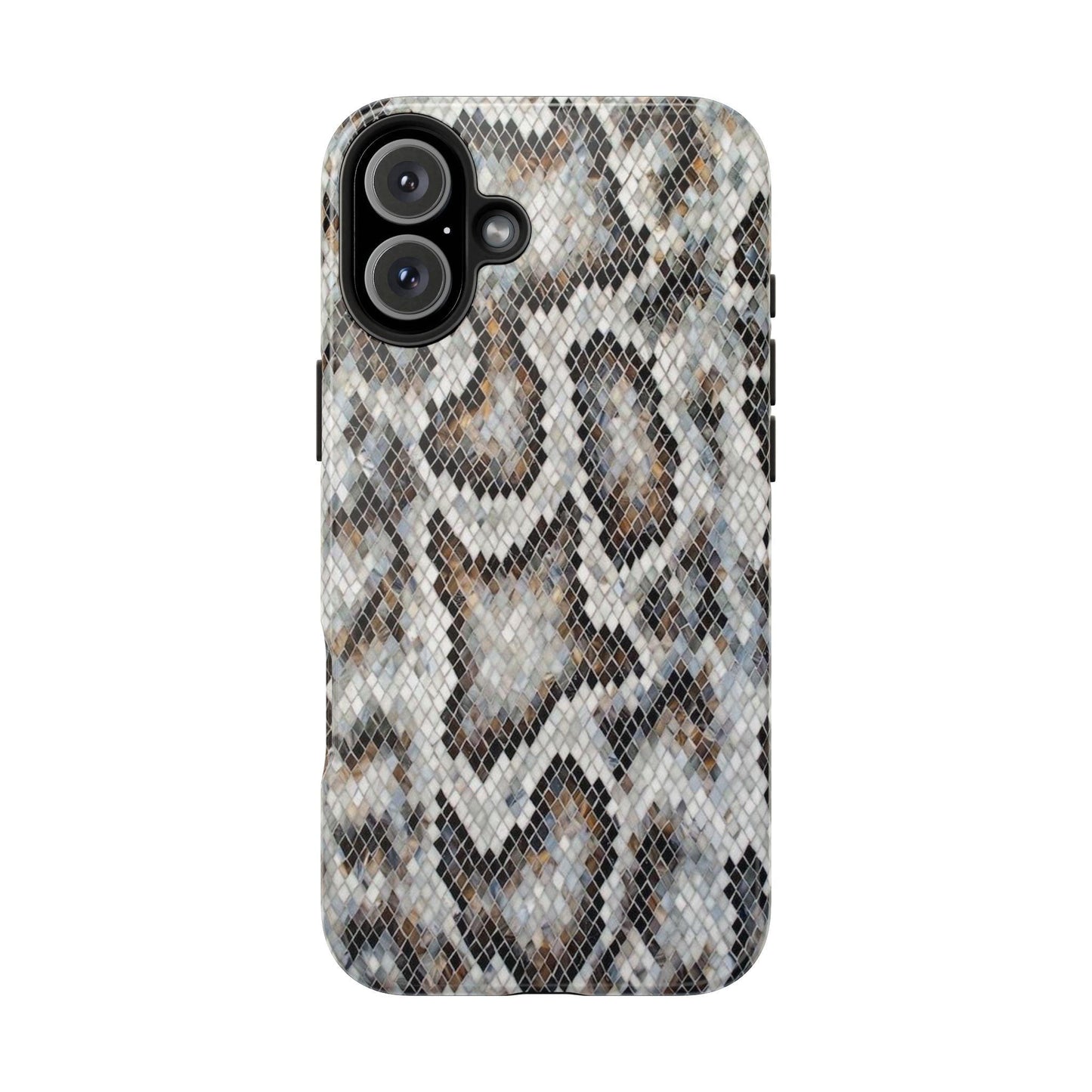 Crawler in Grey Mosaic Tough iPhone Cases