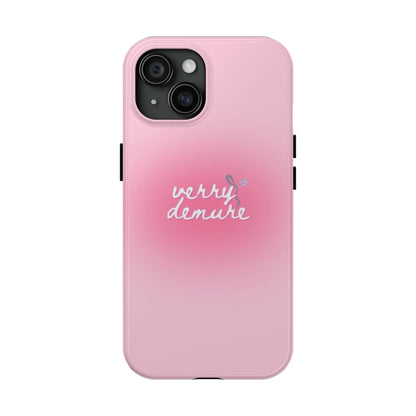 Verry Demure Aura Tough iPhone Cases