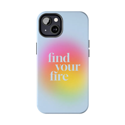 Fine Your Fire Aura iPhone Cases