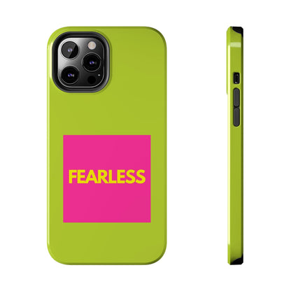 Fearless Tough Neon iPhone Cases