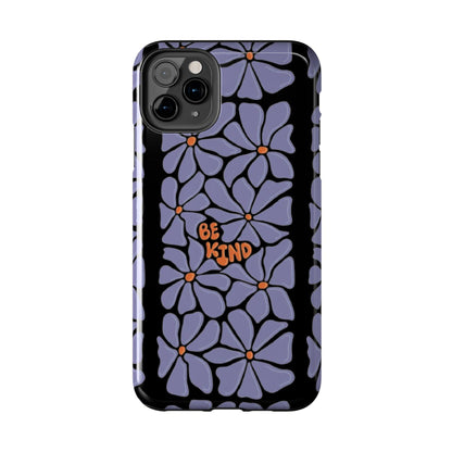 Be Kind Floral Tough iPhone Cases