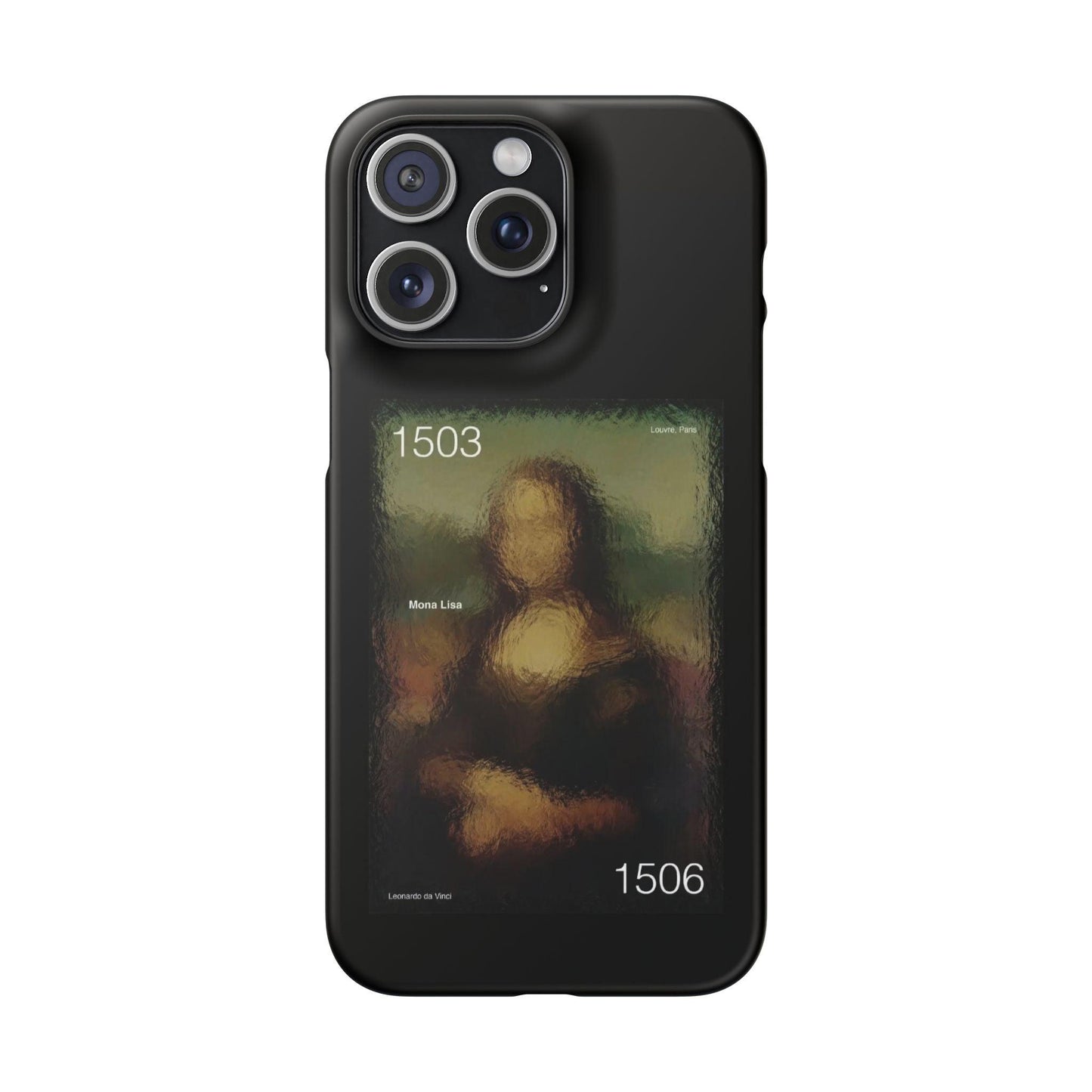 The Blurry Lisa iPhone Snap Cases