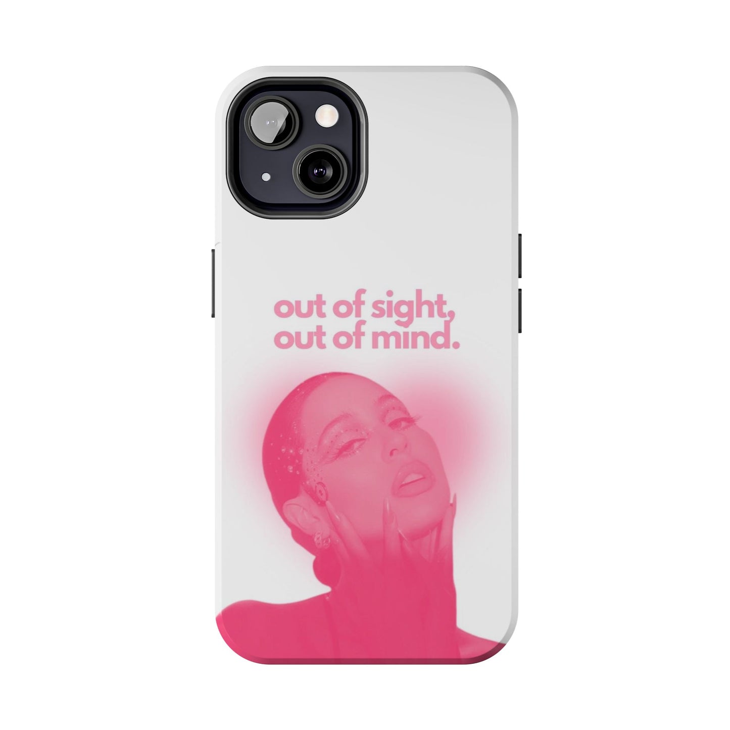 Heart Pink Aura Queen iPhone Cases