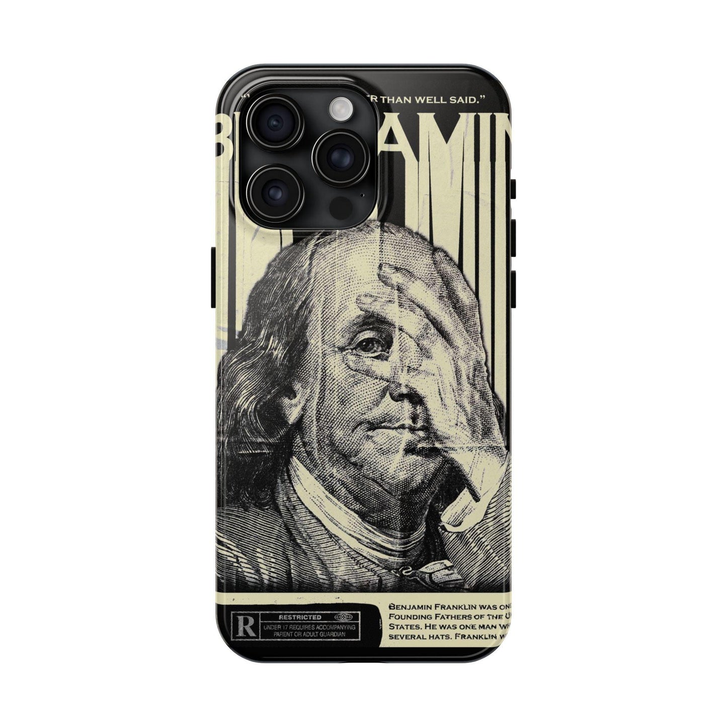 Franklin's Vision Remix Tough iPhone Cases