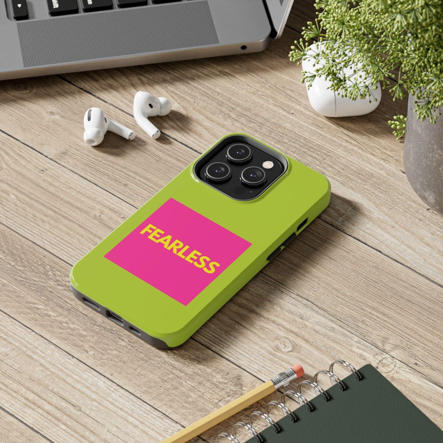 Fearless Tough Neon iPhone Cases