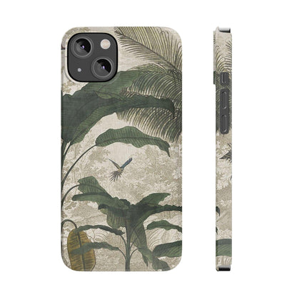 Tropical Paradise Vintage Charm iPhone Cases