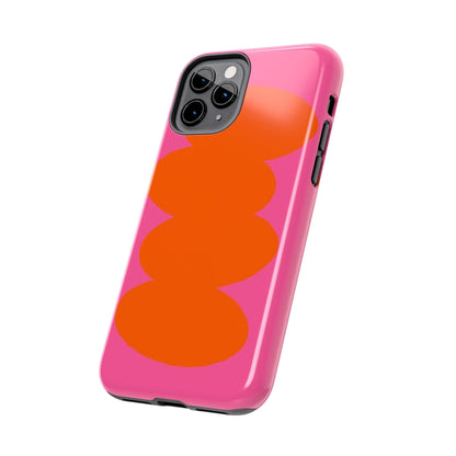 Pink Tangerine Blush Tough iPhone Cases