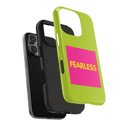 Fearless Tough Neon iPhone Cases