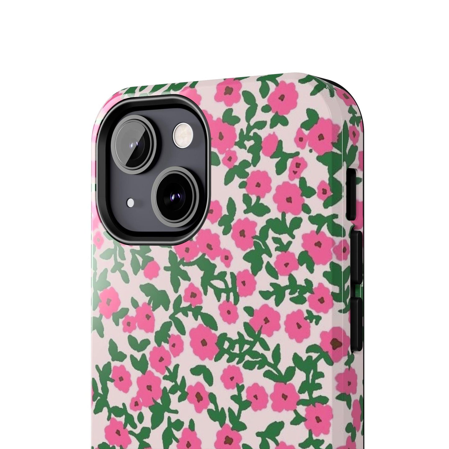 Spring Edition Pink Floral Tough iPhone Cases