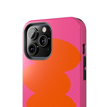 Pink Tangerine Blush Tough iPhone Cases