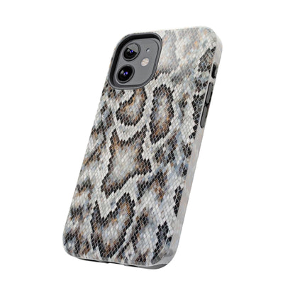 Crawler in Grey Mosaic Tough iPhone Cases