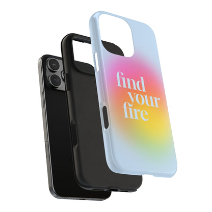 Fine Your Fire Aura iPhone Cases