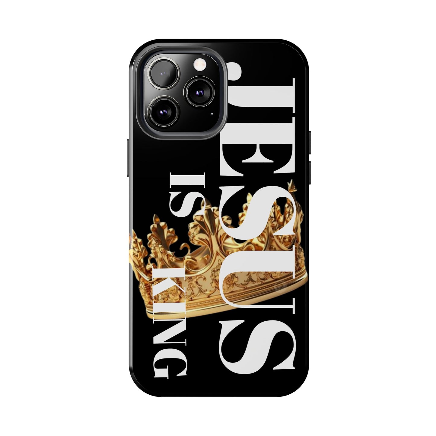 Jesus is King iPhone Cases