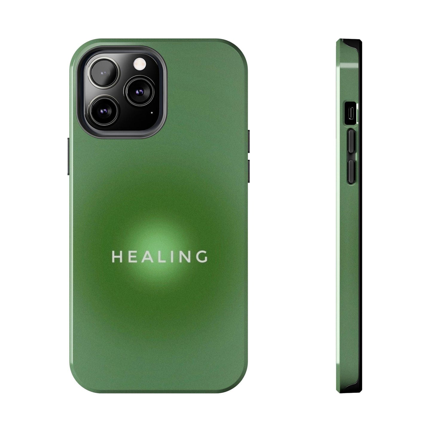 Healing Tough iPhone Cases in Green