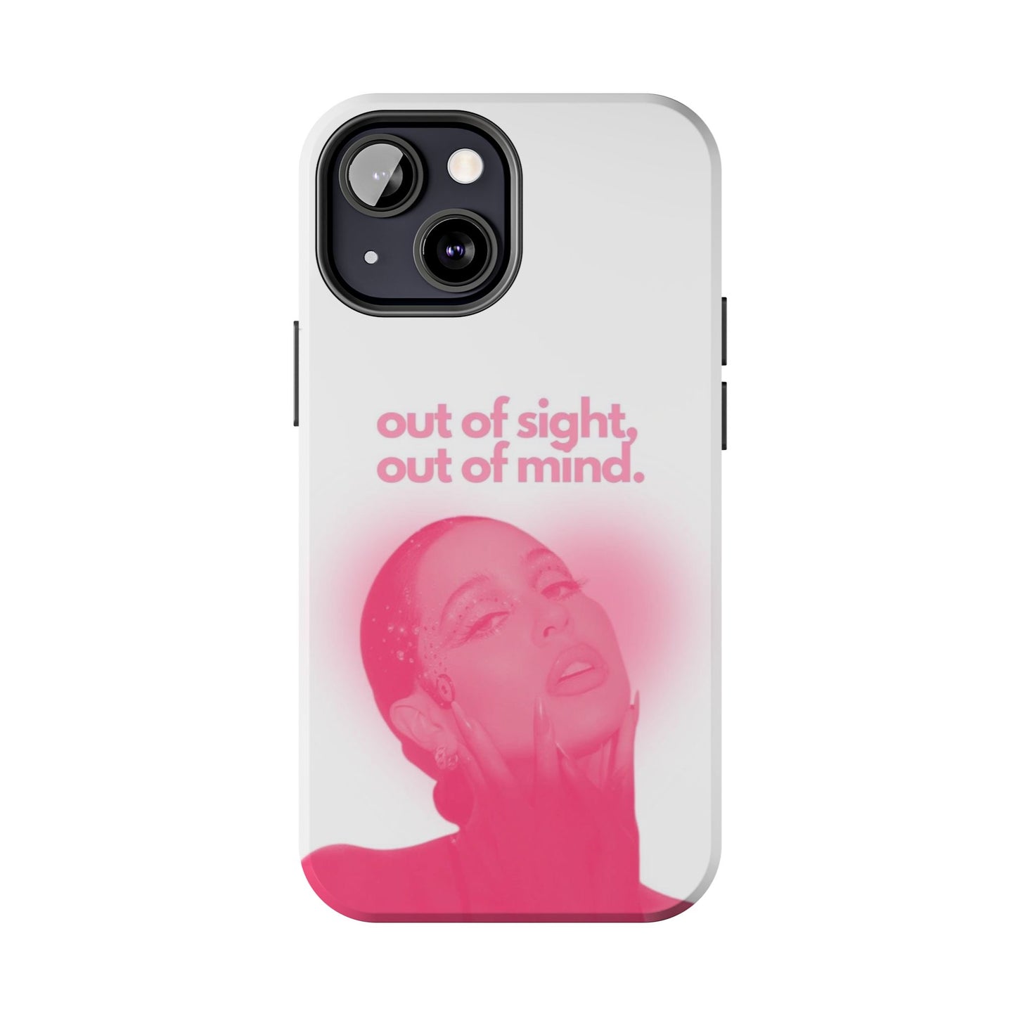 Heart Pink Aura Queen iPhone Cases